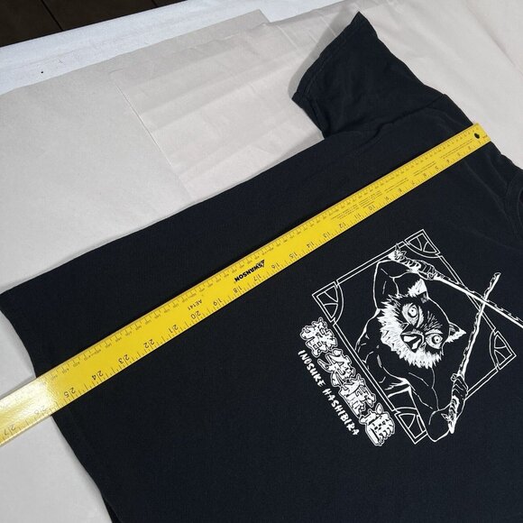 Demon Slayer T-Shirt Mens Large Black Inosuke Hashibira - Picture 4 of 5